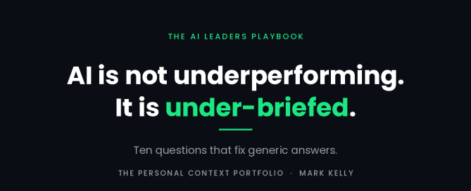 AI custom instructions explained. AI is not underperforming, it is under-briefed.